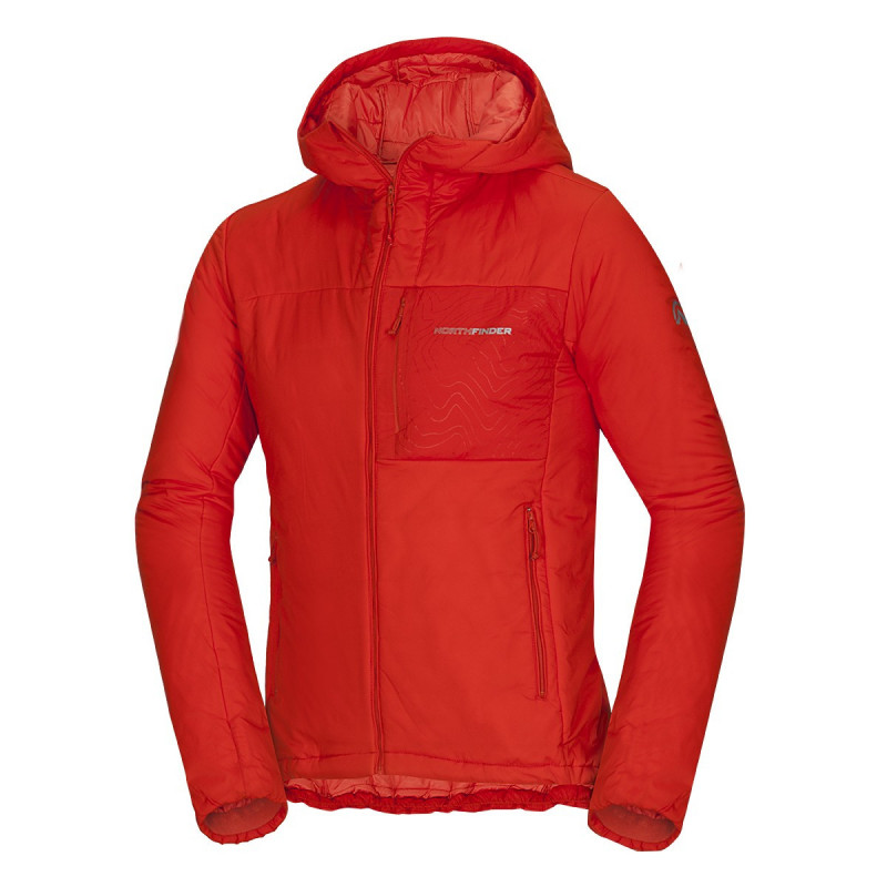 Men's mid-layer jacket Primaloft® Insulation Eco Black ESTEBAN
