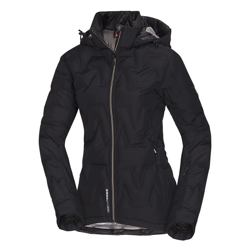Women's insulated jacket ski style Primaloft®ThermoPlume ZIG