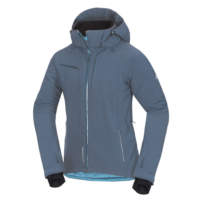 Men's insulated jacket ski softshell strong 3-layer ROWEN