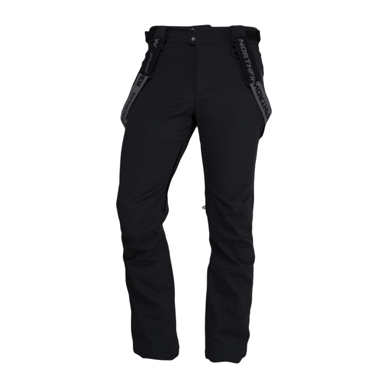Men's active trousers softshell 3-layer ISHAAN
