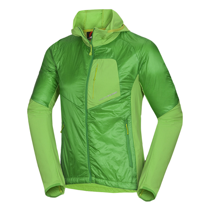Pánska bunda zateplená Primaloft® izolácia Eco Black RODRIGO