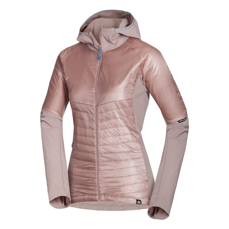 NORTHFINDER dámska bunda zateplená ľahká váha Primaloft® izolácia Eco Black MARLEY