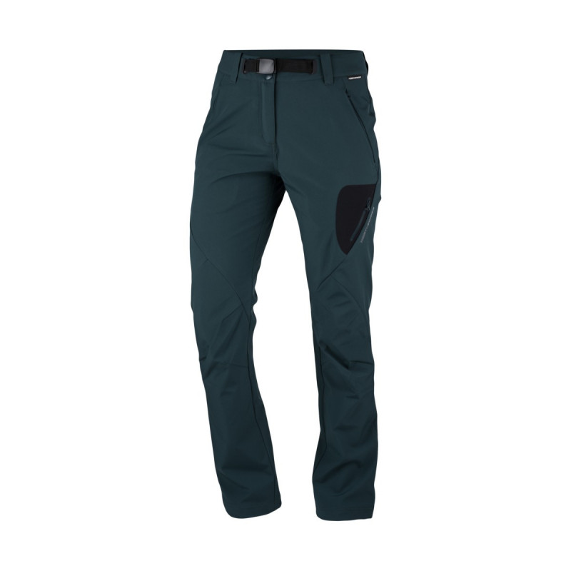 Dámské kalhoty high-tech-softshell styl outdoor 3 vrstvé ELAINA