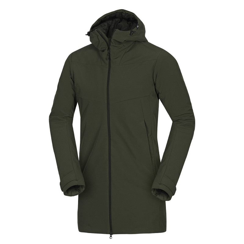 Pánsky kabát zimný softshellový v štýle outdoor 3L ABOLYN