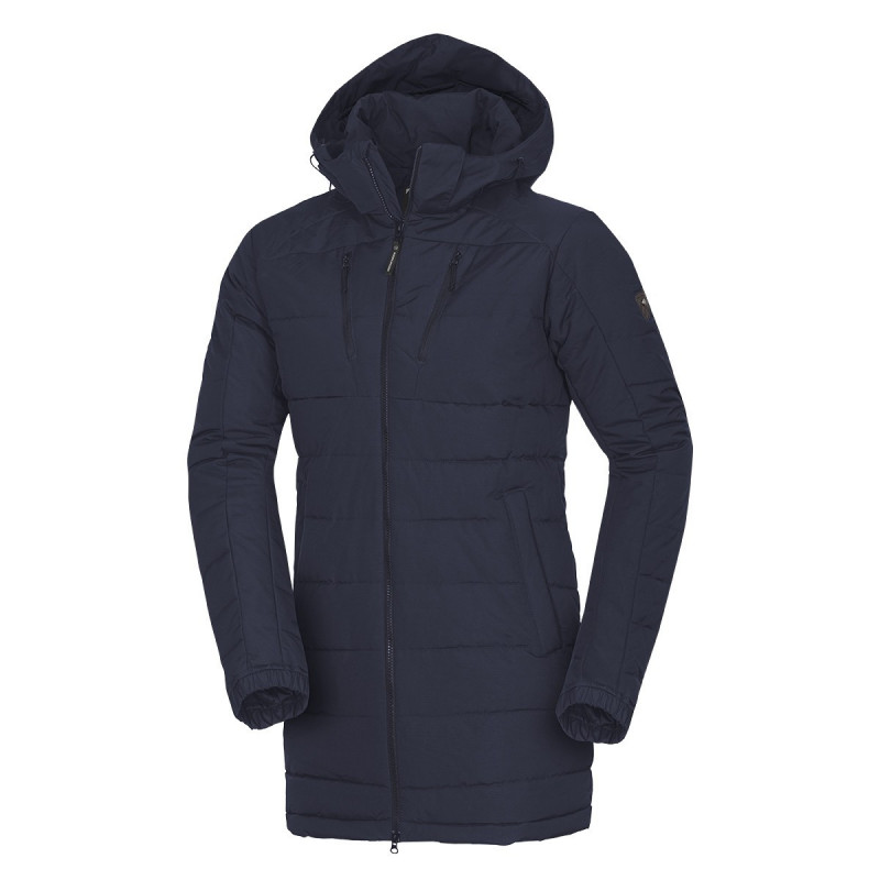 Men's city jacket cold weather long style 2-layer IGOOR