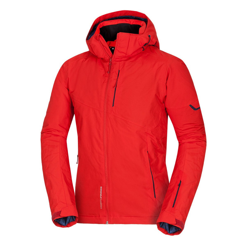 Men's ski active jacket insulated multifunctional 2-layer BAXTER