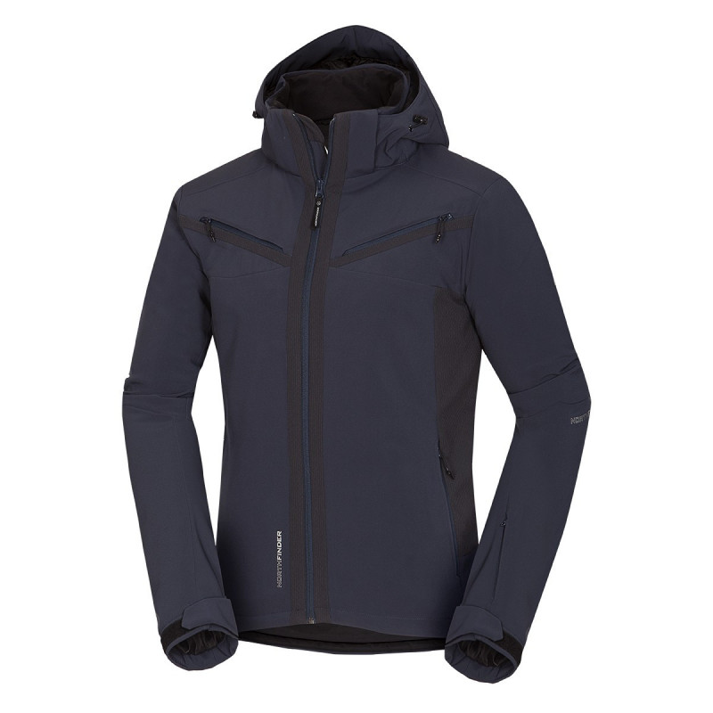 Men's ski trendy jacket softshell insulated full pack 3-layer DASHIELL