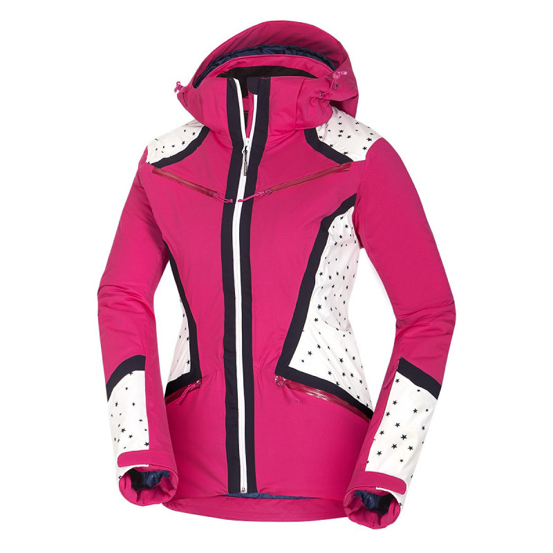 Women's trendy ski jacket snow series insulated full pack 2,5L AVIVA