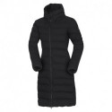 Women's insulated cotton-look jacket long style CINKA