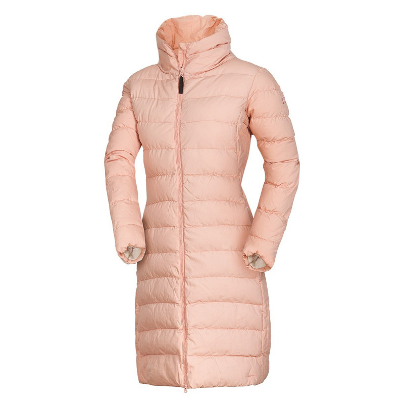 Women's insulated cotton-look jacket long style CINKA