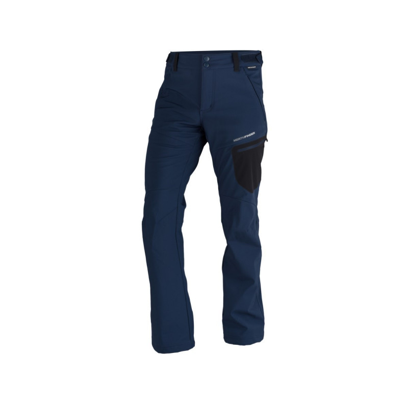 Men's hi-tech softshell trousers outdoor style 3-layer GINEMON