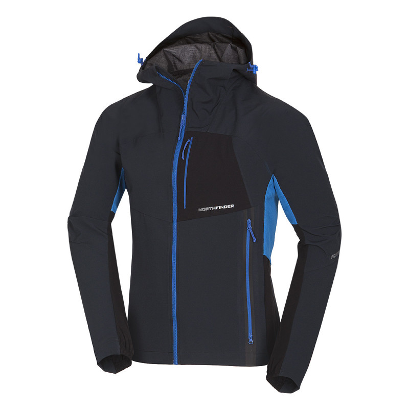 NORTHFINDER men's hybrid-softshell jacket in changing weather conditions 3-layer RONDY