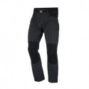 Men's woven-check trousers outdoor activities 1-layer GREJOL