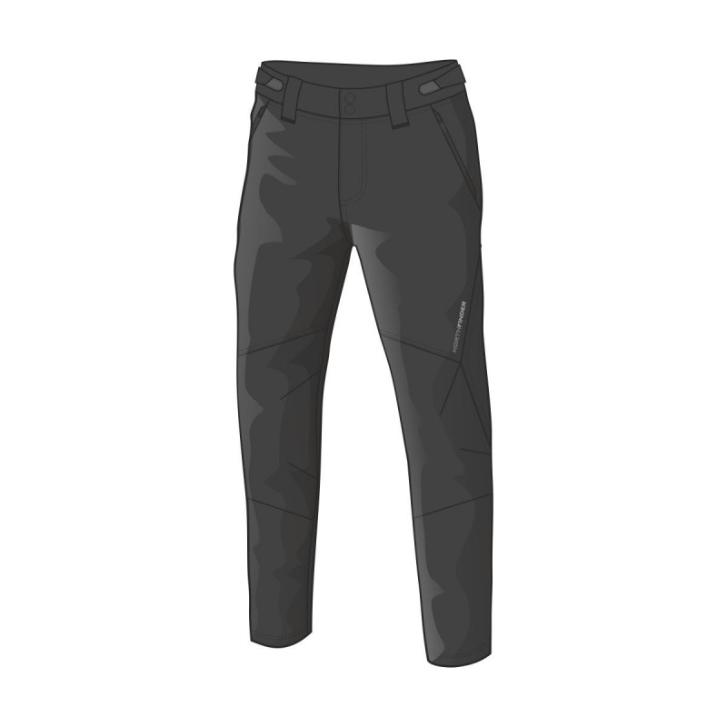 NO-3691OR pánska outdoorové nohavice softshellové KETHEN - 