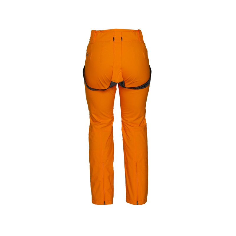 Dámské lyžařské kalhoty GHRESTA - <ul><li>Dámské lyžařské kalhoty se šlemi od značky NORTHFINDER s membránou 10 000 / 10 000</li><li> Praktické kalhoty určené pro sjezdové lyžování s různými doplňky jako 100% podlepené švy, Eco – PFC free, vodoodpudivé zipy YKK® atd</li><li> Kalhoty byly navrženy v minimalistickém designu, působí luxusním dojmem a poskytují maximální komfort</li>