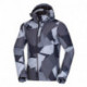 Men's jacket insulated multi camo print DYSFTOR