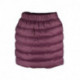 Women's skirt insulated zippered SESINA