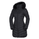 Women's jacket insulated long style fur VONILA