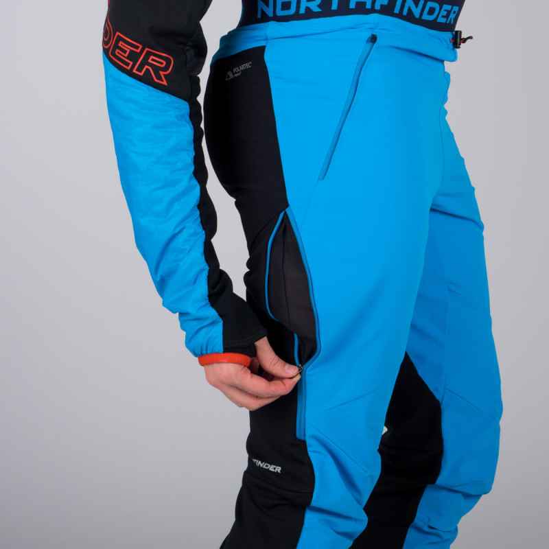 Men's trousers ski-touring active Polartec® Power Stretch Pro