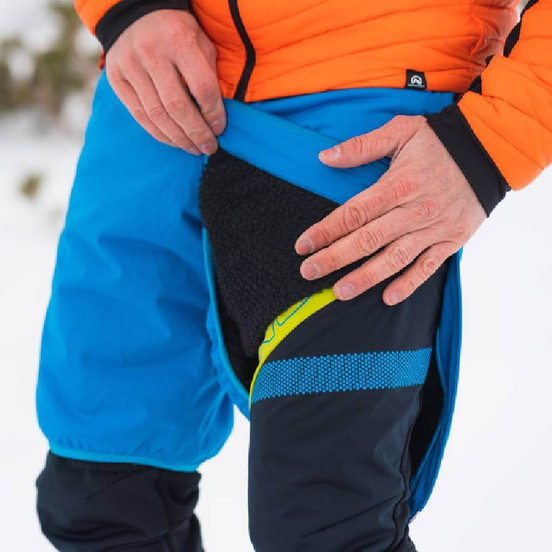 Men's shorts ski touring insulated Polartec® Alpha direct KOSIARE - <ul><li>Exactly these simple shorts must have anyone who has ever devoted to winter sports</li><li> Whether for changing clothes after exercise or as thermo-insulated thighs in extreme temperature conditions during a ski ascent, downhill or morning training on cross-country trails</li><li> At NORTHFINDER, we designed and manufactured them without compromise from the finest materials</li>
