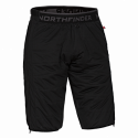 Men's insulated trousers ski-touring Primaloft® Insulation Eco Black VINCEZO