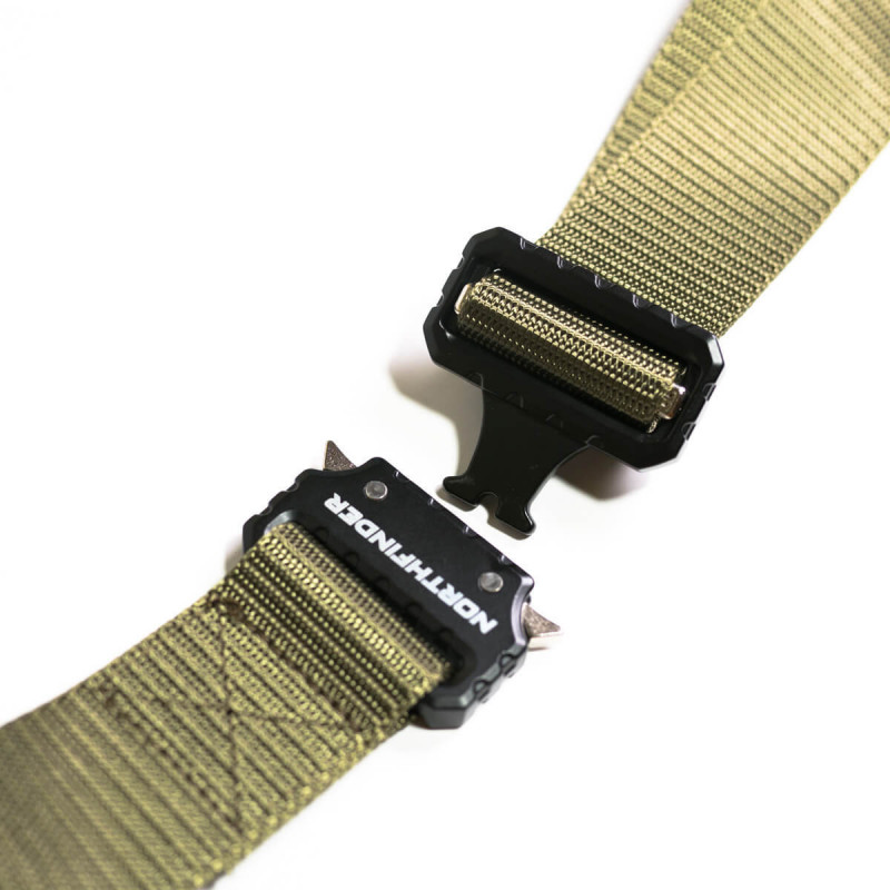 Men's army belt DIAGONAL - <ul><li>An army belt with quick release buckle made of polyester is tough enough to hold up more than just your pants or shorts</li>