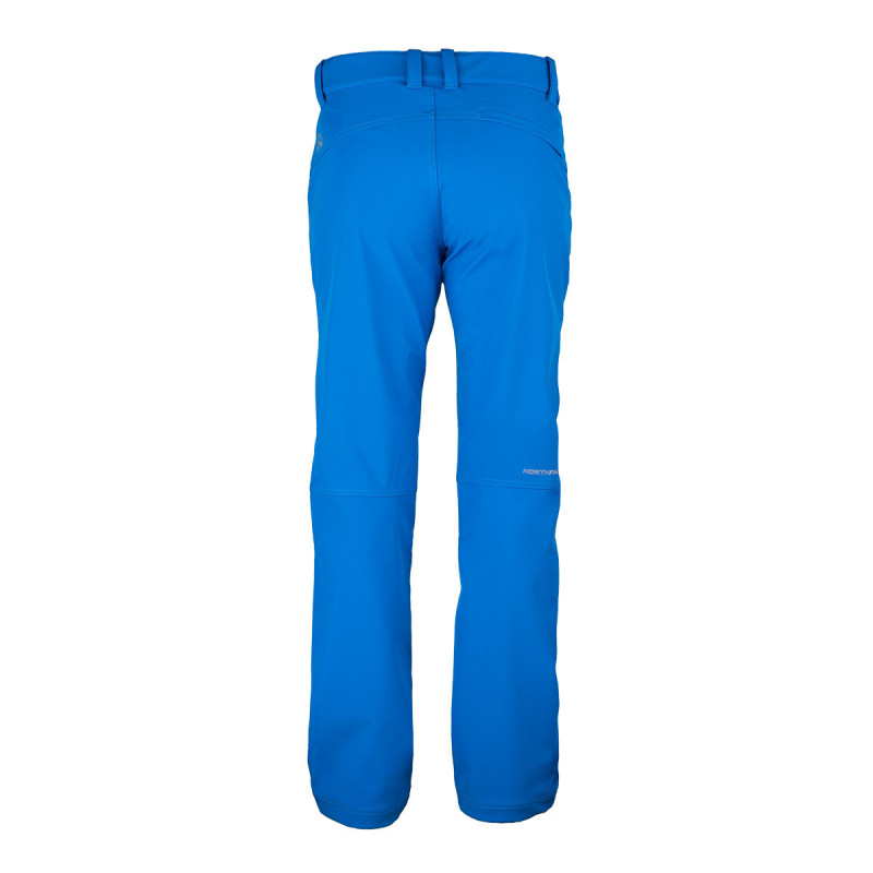 Men's softshell pants outdoor GERON - <ul><li>This durable outdoor trousers are made of 3-layer Soft Shell (5000 mm / 5000 g / m2 / 24h), which protects against wind and moisture</li><li> PFC free hydrophobic coating</li><li> Medium thicknes of the material embossed and the fine interior surface for optimal humidity transfer Adjustable elastic waist and with after-FLEX system; closure with two snaps and the belt-loops effectively fixes the pants</li>