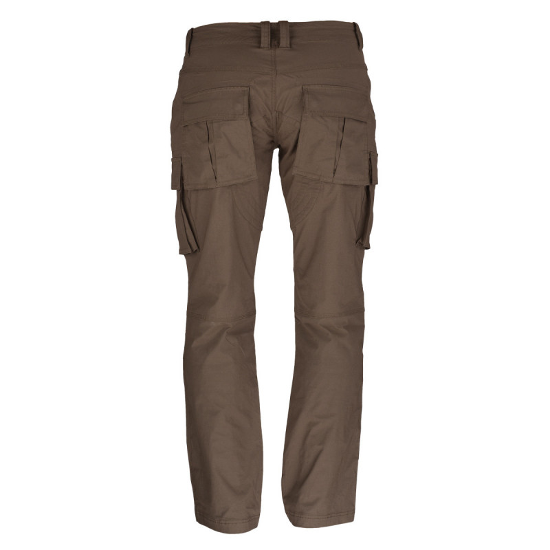 Men's adventure pants JENSEN - <ul><li>The cargo pants are made of durable cotton blended with polyester, which improves materila performance</li><li> A classic design with robust and shaped waistband with belt and cap button</li><li> Reinforced seat increases their durability</li>
