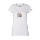 Women's travel t-shirt flower SIMONE