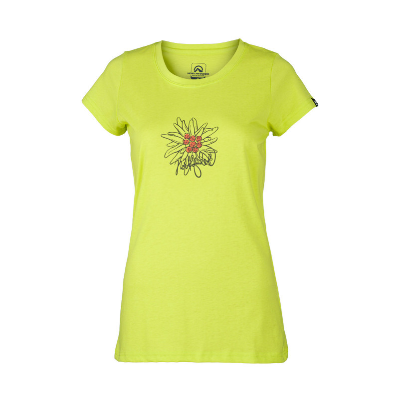 Ženska outdoor majica z motivom rože SIMONE