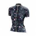 Women's cycling jersey floral limited ECO series SARA