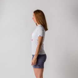 TR-4813OR women's technical t-shirt with pictogram ARIELLA