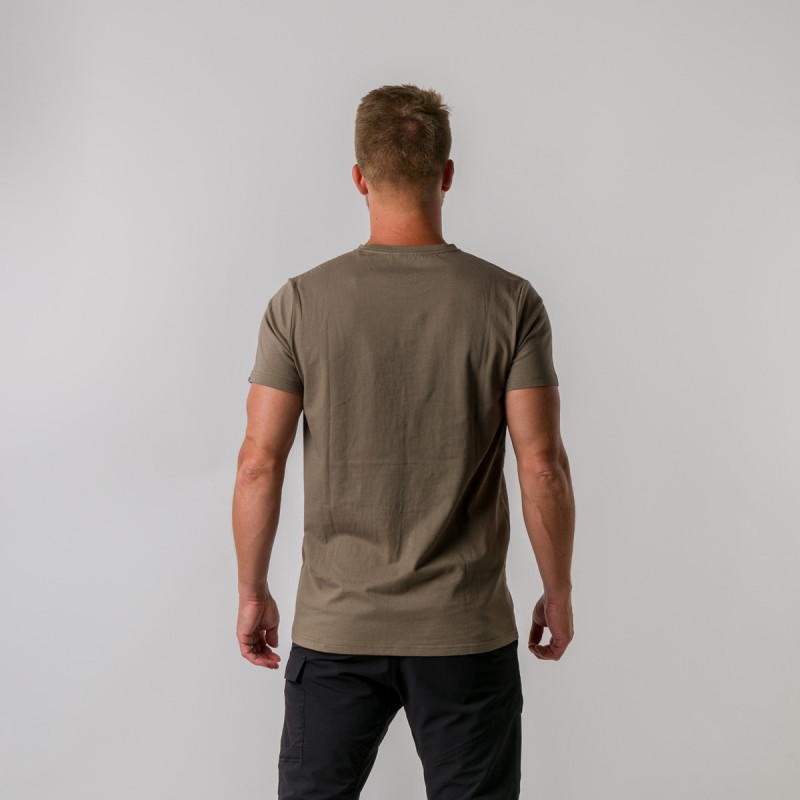 TR-3811AD Bio-Baumwoll-T-Shirt der Männer mit Druck BART - 