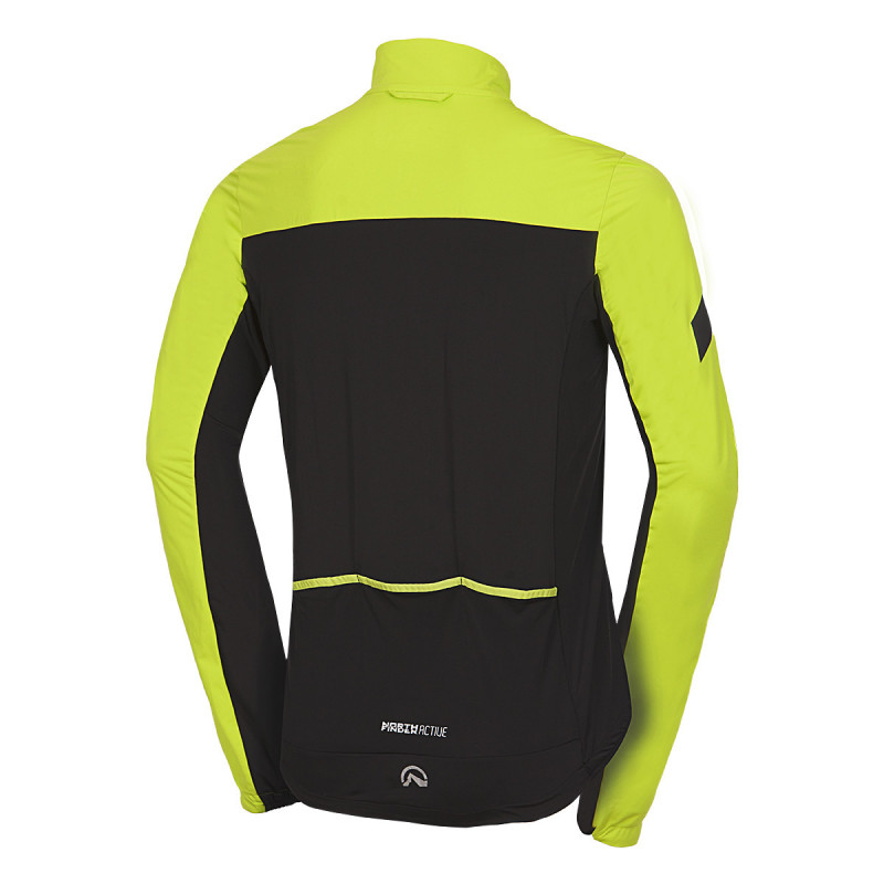 BU-3991MB men's combi jacket e-bike 2,5l ELLIOT - Light, stretchy jacket combines the elastic membrane with Lycra stretch panels.