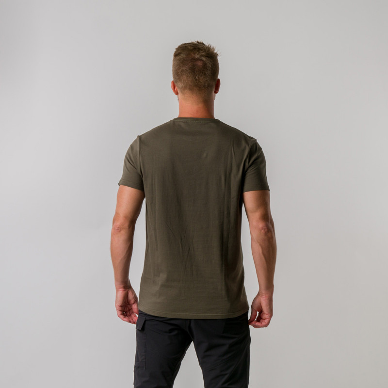 TR-3810AD pánske tričko s potlačou z organickej bavlny ARCHIE - 