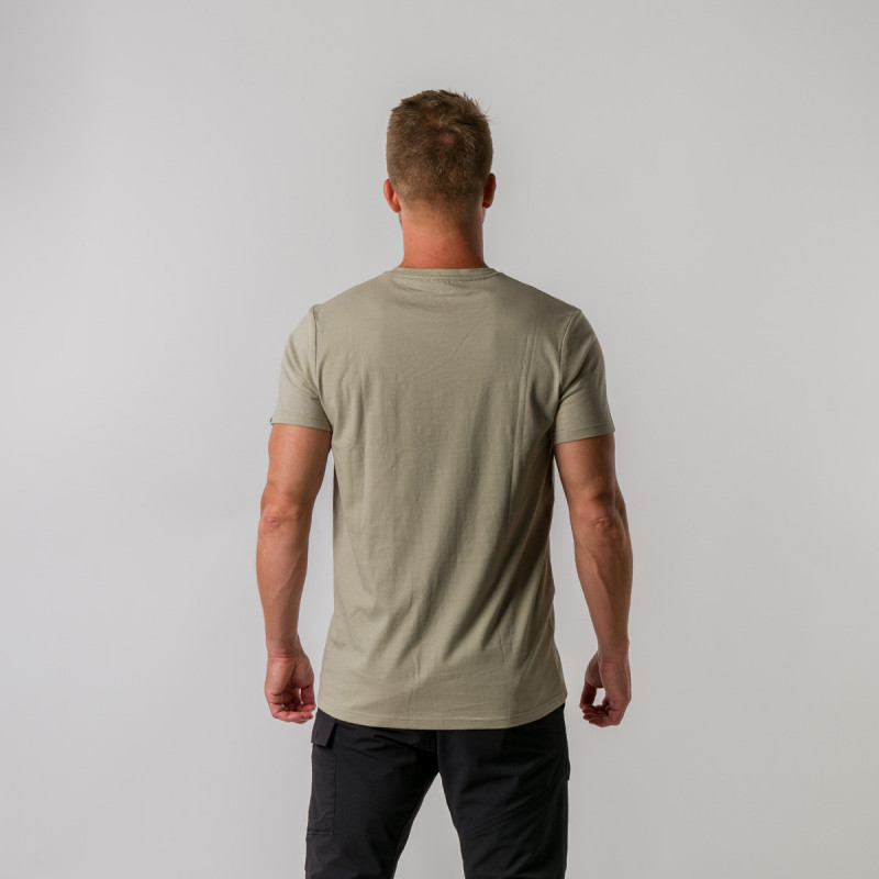 TR-3812AD pánske tričko s potlačou z organickej bavlny BENNIE - 