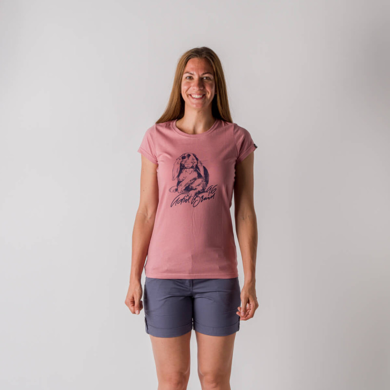 TR-4826SP Frauen T-Shirt Baumwollstil mit Druck EMMALEE - 
