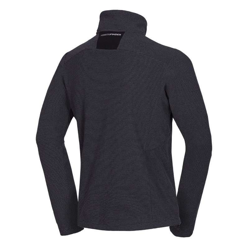 MI-3722OR men's fleece sweatshirt DRAVEN - 
