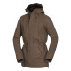 Pánska zimná bunda s voskovou povrchovou úpravou bavlnené DAVIS