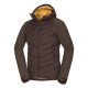 Men's insulated jacket combination with softshell NIKOLAS