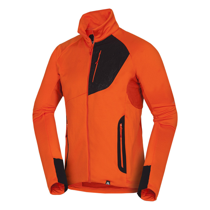 Men's sweatshirt Polartec® Power Stretch KREMENEC redorange for only 119.9  €