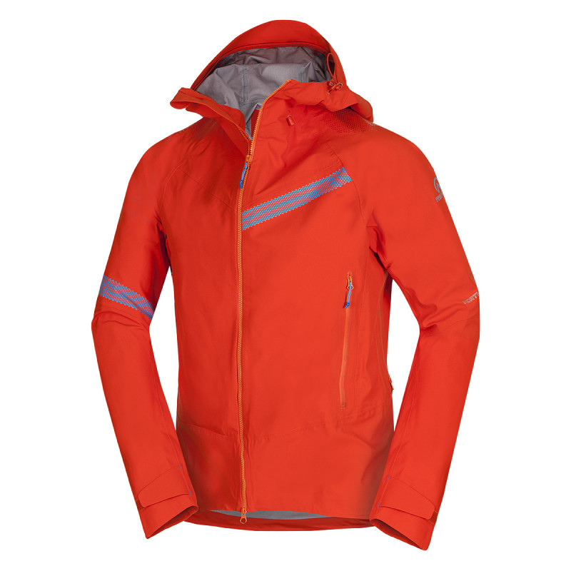 Men's jacket BRADLO - <ul><li>Lightweight and fully waterproof functional jacket is designed for demanding mountain terrain and weather</li><li> Excellent protective layer on autumn trekking, hiking or winter hiking on skis It has everything to be the best in its category</li><li> Blocks wind, rain resistant</li>