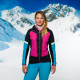 Women's ski touring hybrid jacket polartec® alpha direct KRIZNA