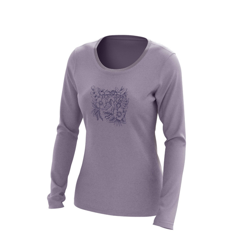 TR-4567SP women's t-shirt print cotton style ZURI - 