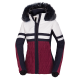 Dámska lyžiarska zateplená bunda určená pre zjazdové lyžovanie AMITY