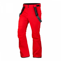 NO-5008SNW men's ski pants with braces ISHAAN