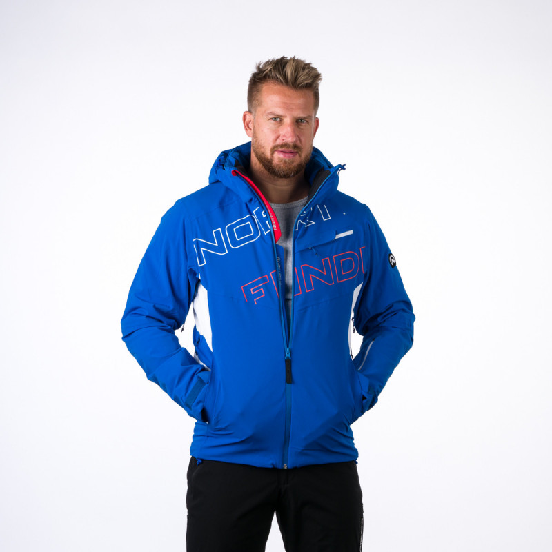 BU-3929SNW men's ski trend jacket insulated full pack DAMIEN - 