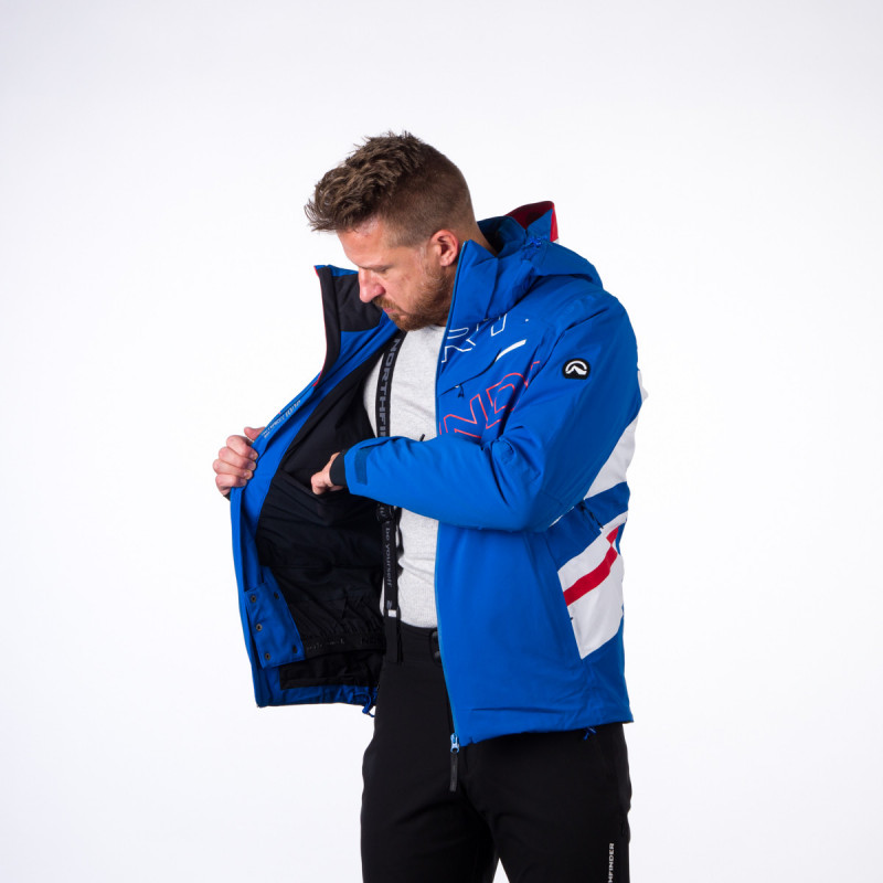 BU-3929SNW men's ski trend jacket insulated full pack DAMIEN - 