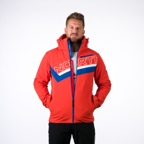 Pánská trendová lyžařská zateplená bunda s plnou výbavou softshell 3L NATHAN