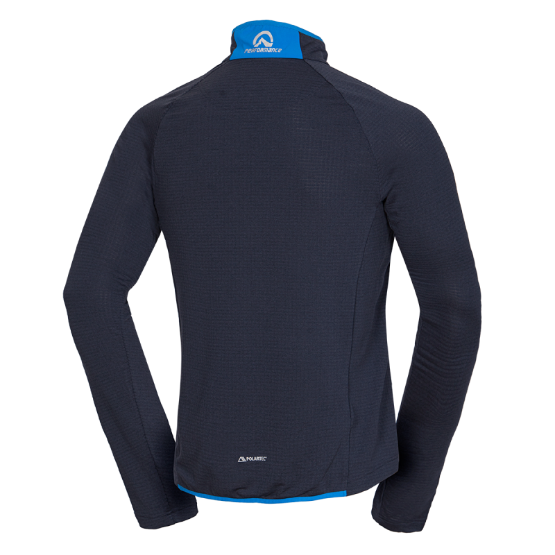 Men's sweatshirt Polartec® Power Grid JAVORNIK - <ul><li>A light sweatshirt for a climber, a hiker on a long summer trek or even a ski alpinist</li><li> It is maximally breathable, quickly removes accumulated heat and minimizes the formation of odors</li><li> The simple construction with a half zipper from Polartec Power Grid offers extreme breathability and thanks to its special construction you will sweat much less</li>